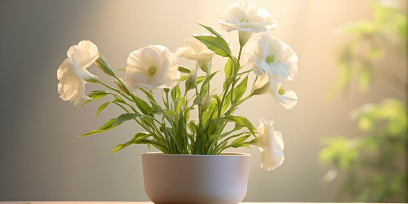Eustoma doniczkowa - piękny kwiat w twoim domu