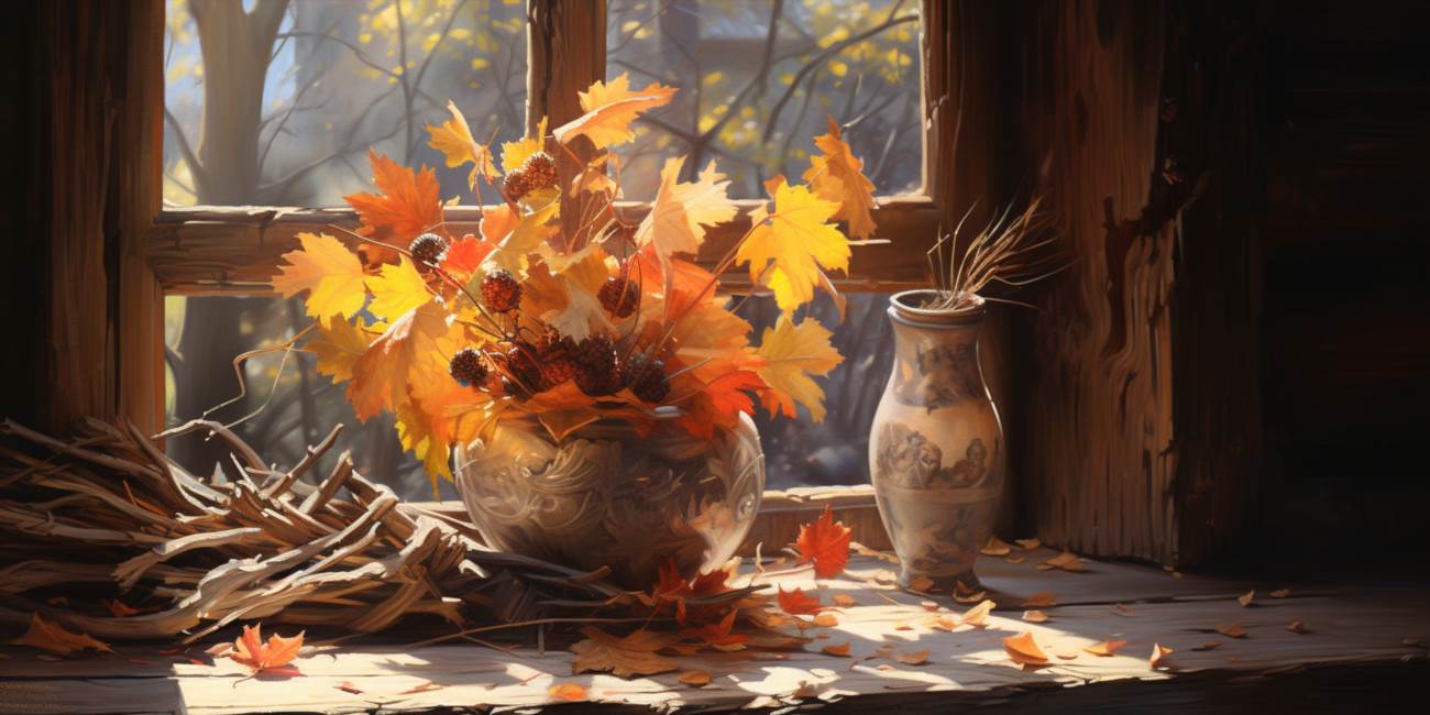Jesienny kwiat - piękno natury w twoim domu