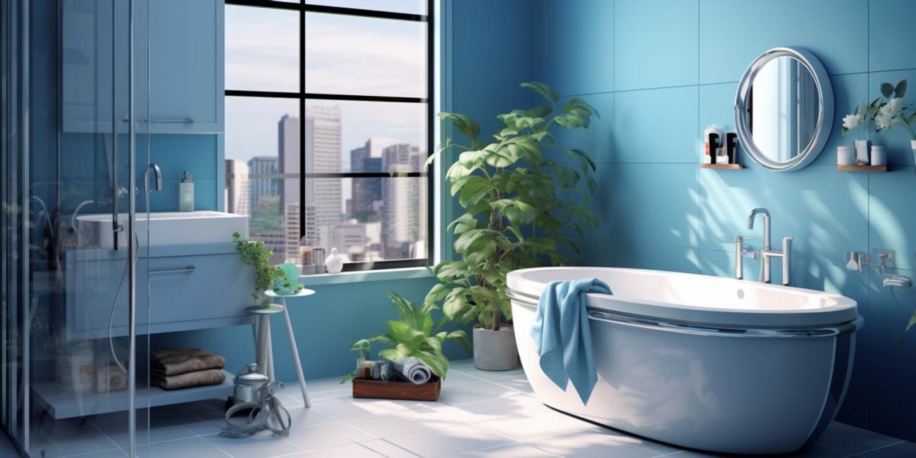 Niebieska łazienka: odkrywając uroki koloru w twoim domu